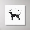 Suche nach wolf silhouette leinwandbilder Hund