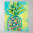 Recherche de ananas tropical posters Peinture