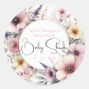 Recherche de bloom autocollants Fleurs aquarelles