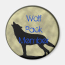 Recherche de lune de loup magnets Imaginaire