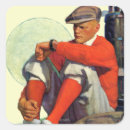 Recherche de golf vintage autocollants Rétro