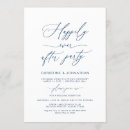 Recherche de écriture invitations Bleu marine