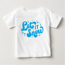 Recherche de saisonnier bébé tshirts Typographie des vacances