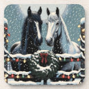 Suche nach schwarzes pferd untersetzer Weihnachten