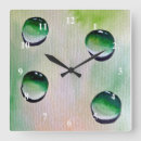 Suche nach wassertropfen wanduhren Regen