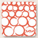 Suche nach xoxo untersetzer Rot