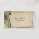 Recherche de éphémères cartes visite Élégant