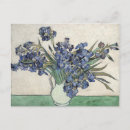 Recherche de iris van gogh cartes postales Fleurs