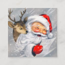 Recherche de renne de noël cartes visite Vacances