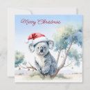 Recherche de koala noël cartes Animal australien