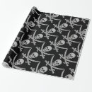 Recherche de pirate papier cadeau Squelette