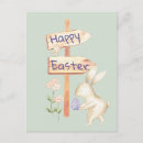 Recherche de lapin pastel cartes postales Mignonette
