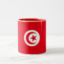 Recherche de tunisie drapeau tasses Tunisien