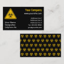 Suche nach gefahr visitenkarten Warnung