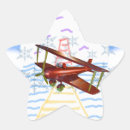 Recherche de biplane autocollants Bleu