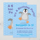 Recherche de pingouin heureux invitations Pour enfants