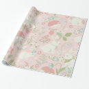 Recherche de floral rose papier cadeau Papier d'emballage baby shower