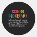 Recherche de secrétaire autocollants École