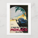 Recherche de course vintage cartes postales Monaco