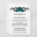 Recherche de goth mariage invitations Élégant