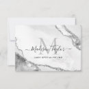 Recherche de marbre blanc moderne cartes visite Salon