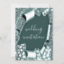Recherche de 3d mariage invitations Élégant