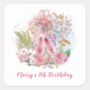 Recherche de anniversaire de 7 ans autocollants Rose