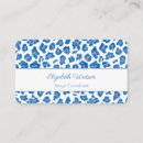 Recherche de styles cartes visite Bleu et blanc