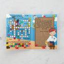 Recherche de pirates vœux cartes D'anniversaire pirate