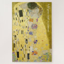 Recherche de peinture de klimt puzzles Le baiser