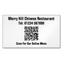 Recherche de café express magnets Code qr du restaurant