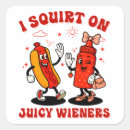 Recherche de hot dog autocollants Humour
