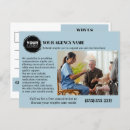 Recherche de soignant cartes postales Caregiver