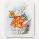 Recherche de tenniel john tapis souris Alice