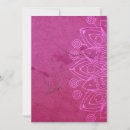 Recherche de mandala invitations Magenta