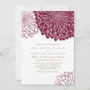 Recherche de fleur de chrysanthème invitations Romantique