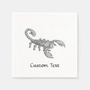 Recherche de scorpion serviettes Zodiaque