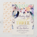 Recherche de dreamcatcher invitations Bohème