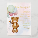 Recherche de surprise baby shower invitations Aquarelle