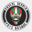 Recherche de drapeau basque autocollants Herria