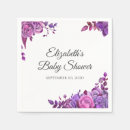 Recherche de fleur lilas serviettes Aquarelle