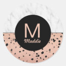 Recherche de motif marbre autocollants Monogramme
