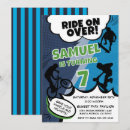 Recherche de vélo anniversaire invitations Boy