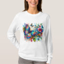 Suche nach blaues blumen tshirts Blätter