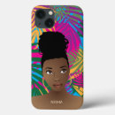 Recherche de cheveux noirs iphone coques Rose