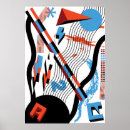 Recherche de abstraite de dimension posters Contemporain