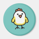 Suche nach niedliches huhn magnete Lustig