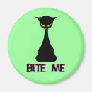 Suche nach cartoon der schwarzen katze magnete Katzen