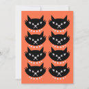 Recherche de retro halloween invitations Chats