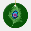 Recherche de paon bleu ornements Turquoise
